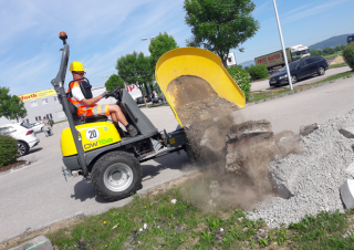 Electric Wheel Dumpers Wacker Neuson DW15e