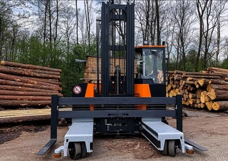 Side Loader Forklifts Electric Sideloaders Hubtex MaxX 45 EL