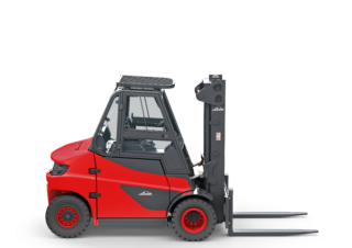 Elektrikli ön-forklift kamyonları Linde E80 