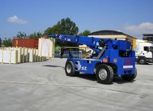 Endüstriyel mobil vinçler ORMIG 16 tm