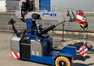 Endüstriyel mobil vinçler Valla 22 E