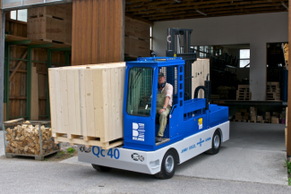 Yandan Yüklemeli Forkliftler Dizel Yandan Yükleyiciler Baumann QC 30/14