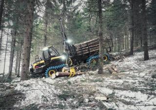 Forest Machinery Forwarders Ponsse Bison