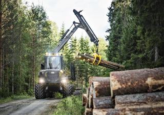 Forest Machinery Forwarders Ponsse Bison