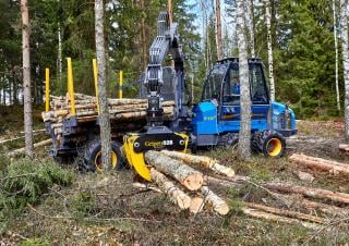 Forest Machinery Forwarders Rottne F 10 E