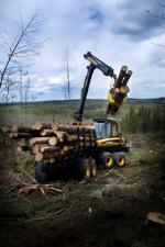 Forest Machinery Forwarders Ponsse Gazelle