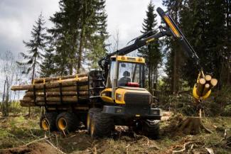 Forest Machinery Forwarders Ponsse Gazelle