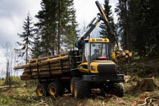 Forest Machinery Forwarders Ponsse Gazelle