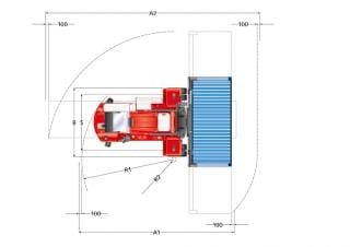 Kalmar DCF 100-45 E7 Dimensions and Size
