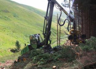 Forest Machinery Harvesters John Deere 1270 E IT4