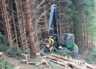 Forest Machinery Harvesters John Deere 1270 E IT4