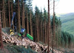 Forest Machinery Harvesters John Deere 1270 E IT4