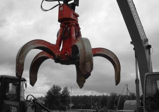 Hydr. clamshell buckets Rotar RPG 4-600