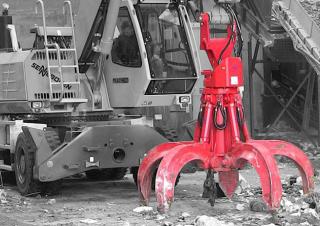 Hydr. clamshell buckets Rotar RPG 4-600