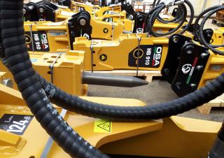 Attachments Hydraulic Breakers OSA Demolition Equipment HB 910