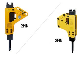 Attachments Hydraulic Breakers Soosan SB40 Side