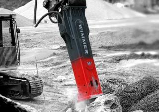 Attachments Hydraulic Breakers WIMMER WH55-A