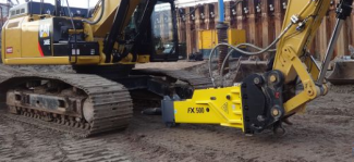 Attachments Hydraulic Breakers Hydra Ram FX-340