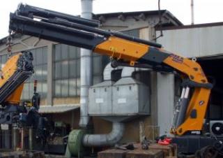 Hydraulic loading cranes COPMA 2000 1100.4sc