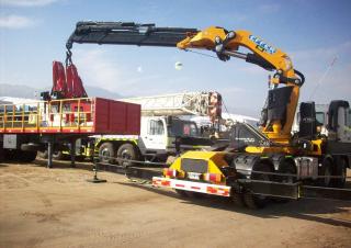 Hydraulic loading cranes Effer 1155 9S