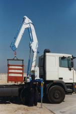 Hydraulic loading cranes Cormach 12000 E 4 F