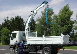 Hydraulic loading cranes Cormach 12000 E4