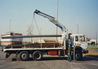 Hydraulic loading cranes Cormach 12000 E4