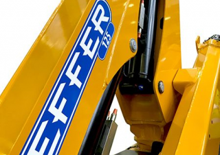 Hydraulic loading cranes Effer 125 2S