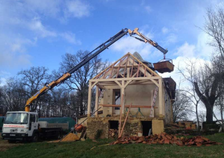 Hydraulic loading cranes Effer 135 6S