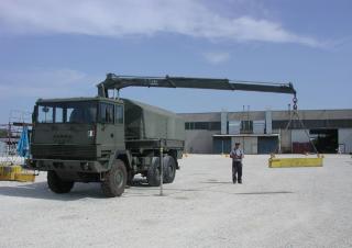 Hydraulic loading cranes Cormach 13500 T3