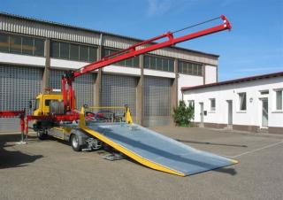 Hydraulic loading cranes Cormach 13500 T3