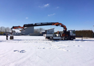 Hydraulic loading cranes Effer 1405 9S