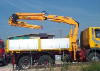 Hydraulic loading cranes COPMA 2000 150.3J2