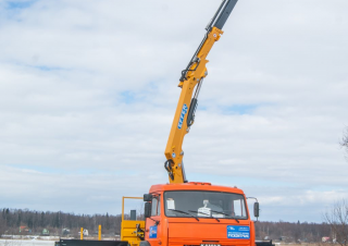 Hydraulic loading cranes Effer 150 C3S 
