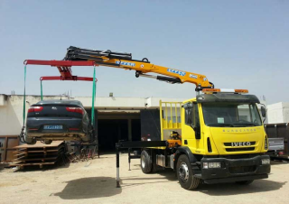 Hydraulic loading cranes Effer 165 6S