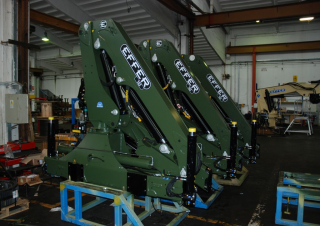 Hydraulic loading cranes Effer 165 C3S