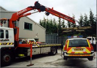 Hydraulic loading cranes Cormach 16600 E1