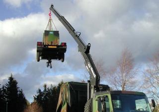 Hydraulic loading cranes Cormach 16600 E2