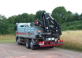 Hydraulic loading cranes Cormach 16600 E3