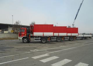 Hydraulic loading cranes Cormach 19500 E4 A.S.C