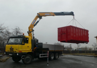 Hydraulic loading cranes Effer 225 3S