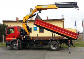 Hydraulic loading cranes Effer 255 3S