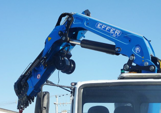 Hydraulic loading cranes Effer 255 3S