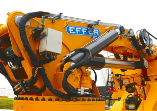 Hydraulic loading cranes Effer 2755 3S