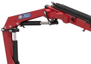 Hydraulic loading cranes HMF 2820 K 5