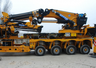 Hydraulic loading cranes Effer 3000 4S