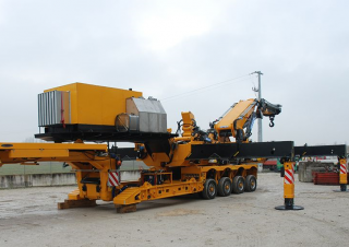 Hydraulic loading cranes Effer 3000 4S