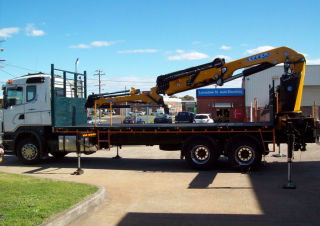 Hydraulic loading cranes Effer 315 4S