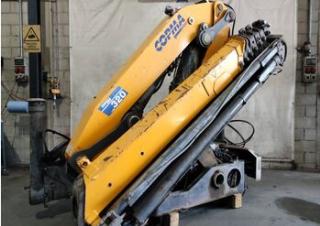 Hydraulic loading cranes COPMA 2000 320.4