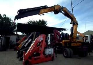 Hydraulic loading cranes Effer 340.01 3S